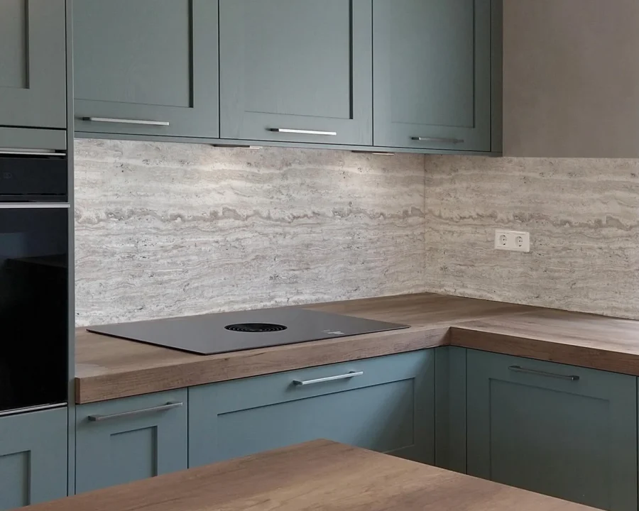 Taupe Marmor-Küchenrückwand DW8618 für die Küche