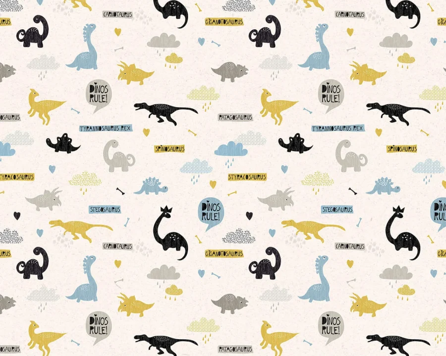 Behang I Heart Dinos - Wanna Haves