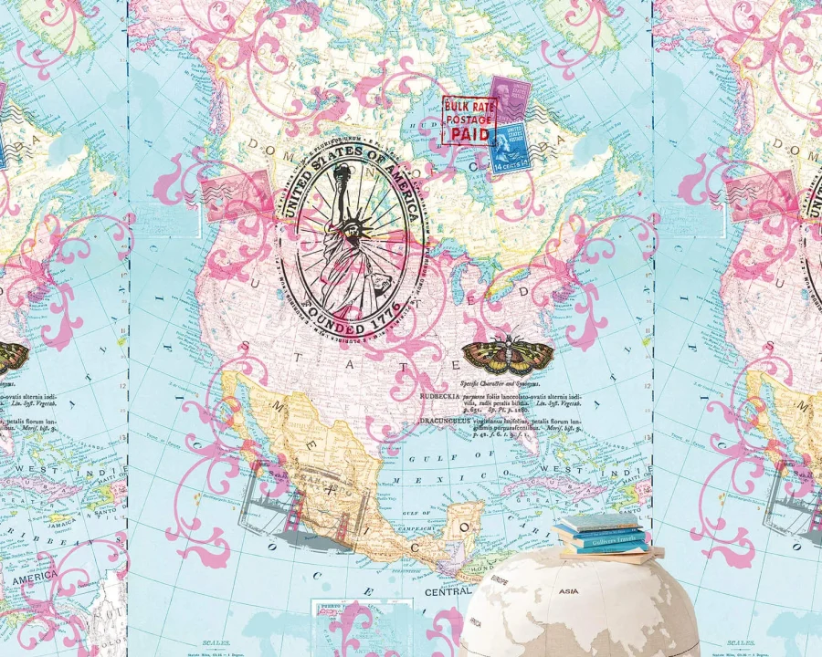 Behang Travel - Wanna Haves