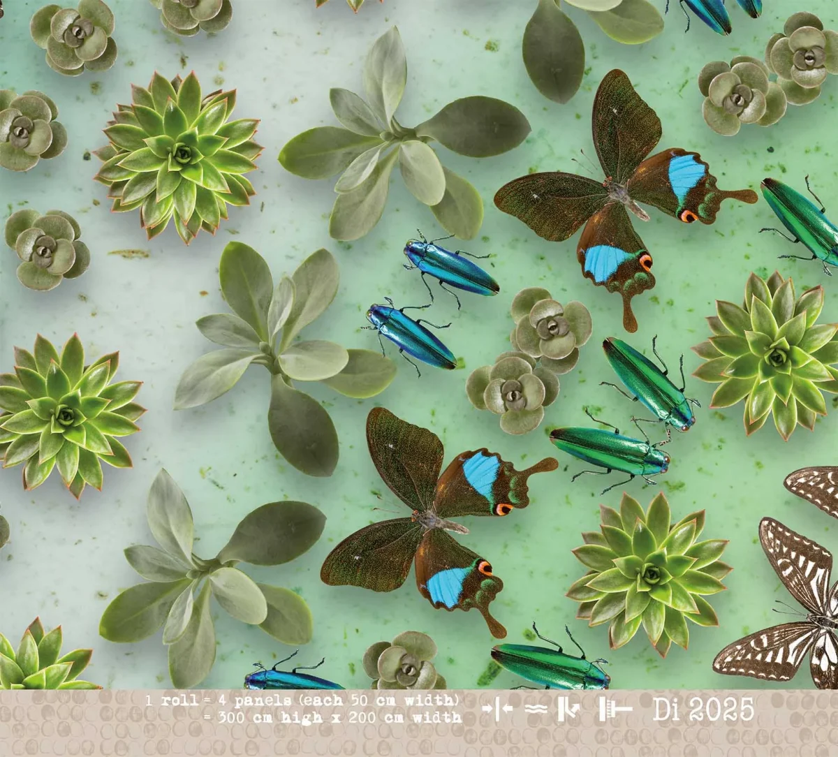 Behang Botanic Mandala - Wanna Haves