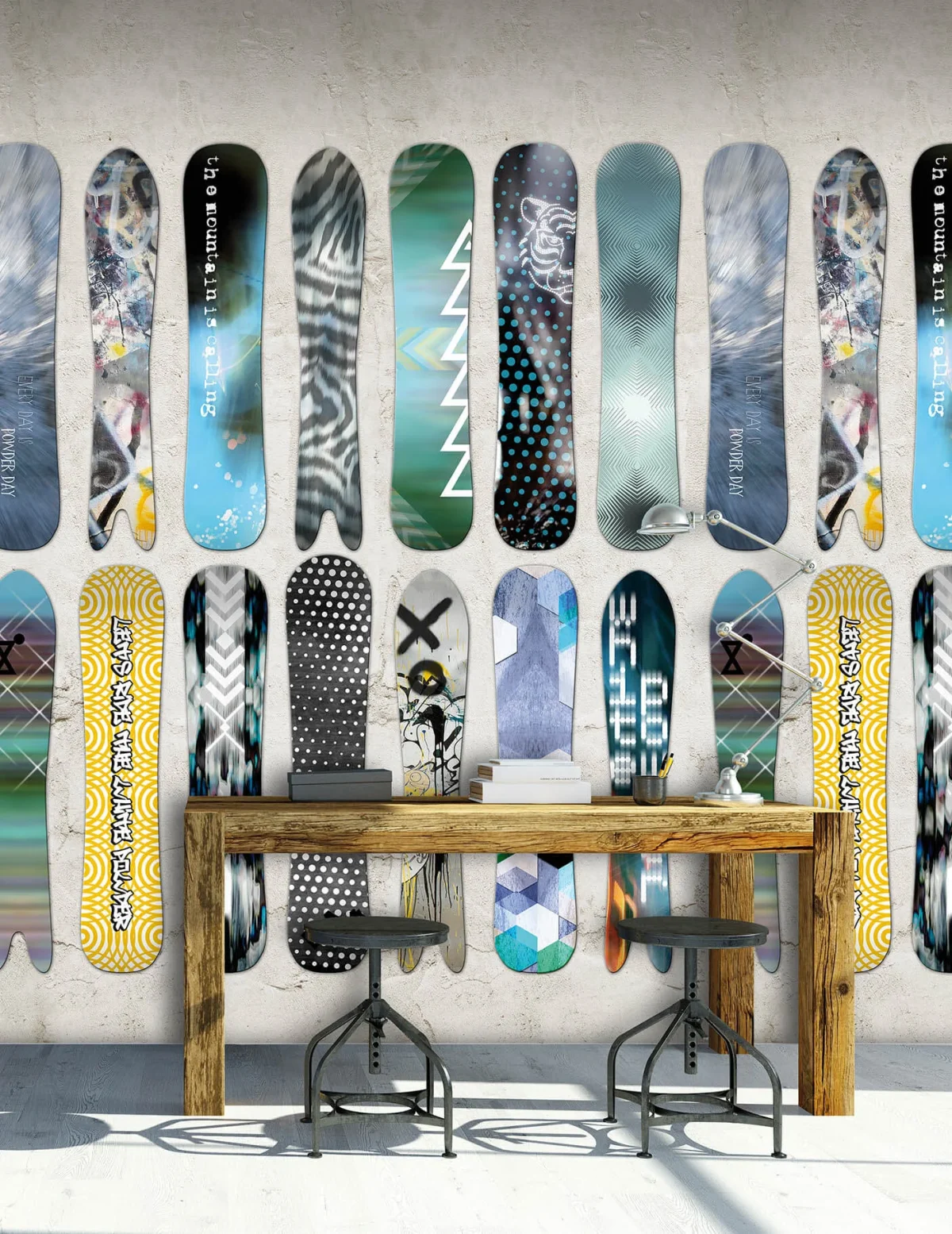 Behang Snowboarding - Wanna Haves