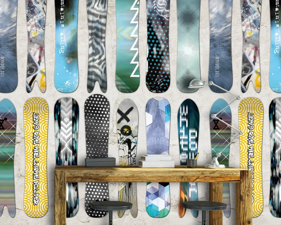 Behang Snowboarding - Wanna Haves