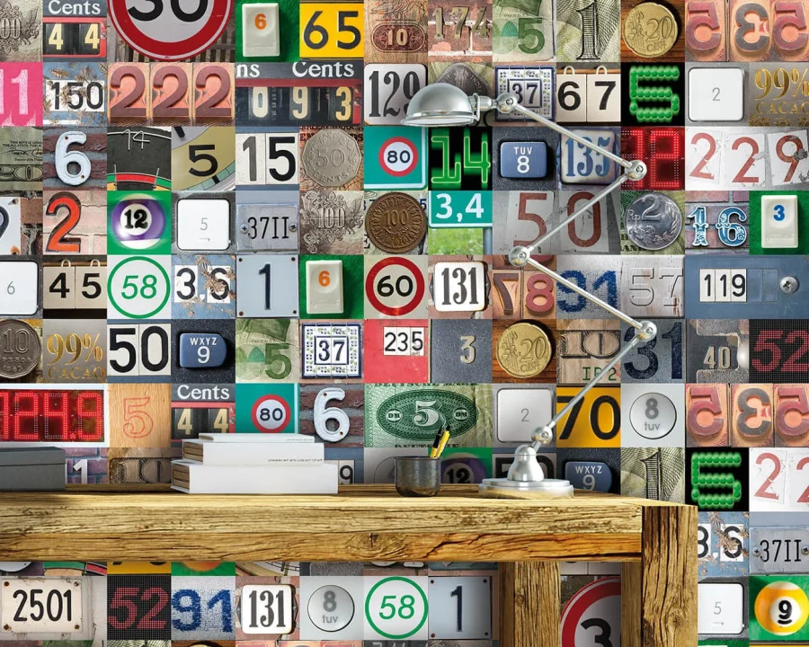 Behang Numbers - Wanna Haves