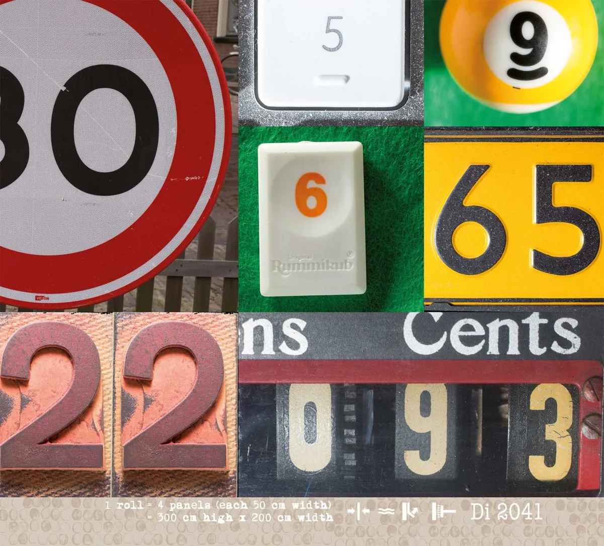 Behang Numbers - Wanna Haves