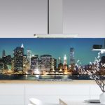 Keukenwand - New York Night 2