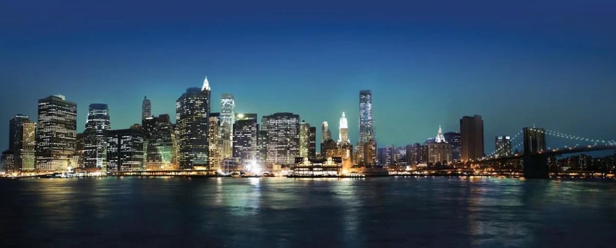 Spatwand met Skyline