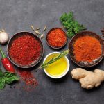 Kitchen splashback - Herb pots