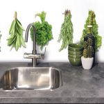 Kitchen backsplash - Herb Bunches