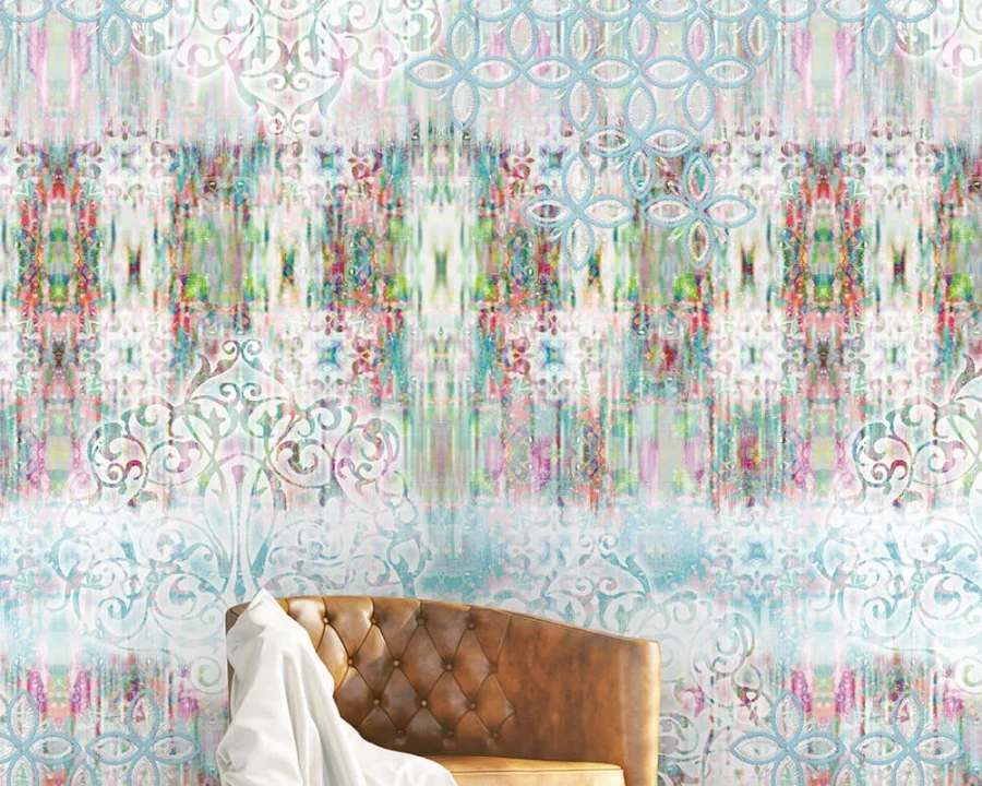 Wilder Glitch - Colour Choc Behang