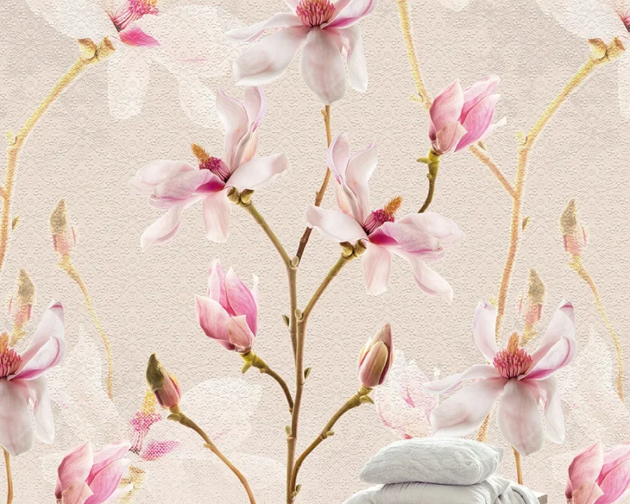 Magnolia - Colour Choc Behang