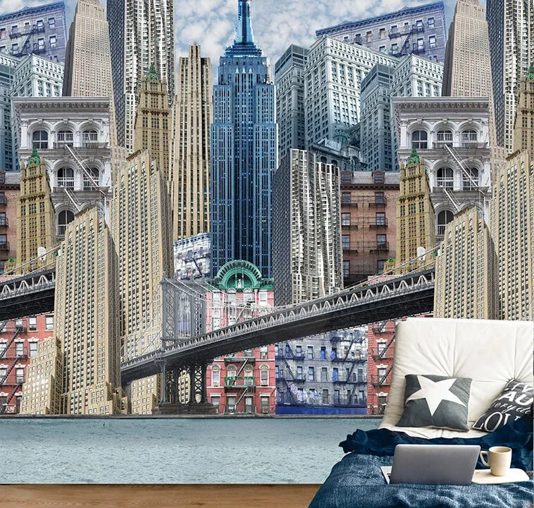 Ny Sky - Colour Choc Behang