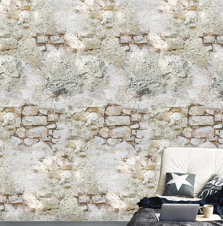 White Bricks - Colour Choc Behang