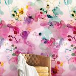 Orchids Soft - Colour Choc Behang
