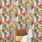 Parroty - Colour Choc Behang