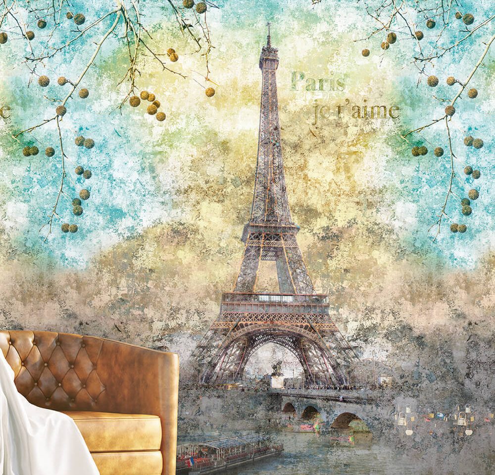 Love Paris - Colour Choc Behang