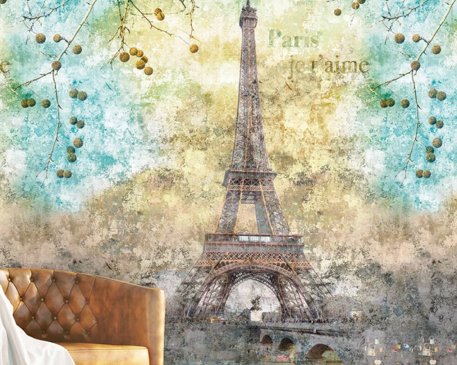 Love Paris - Colour Choc Behang