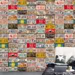 On The Road - Colour Choc Behang