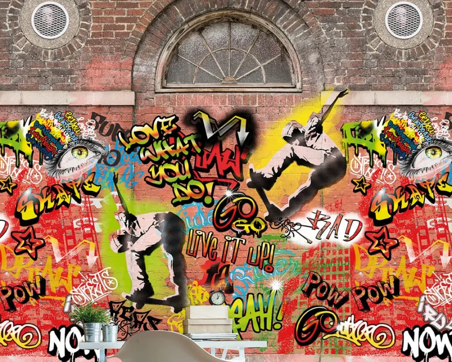 Allen Street - Colour Choc Behang