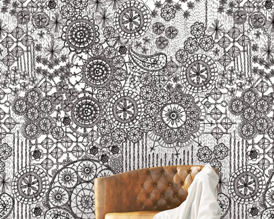 Scibbles - Colour Choc Behang