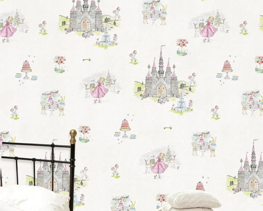 Pink Alice - Colour Choc Behang