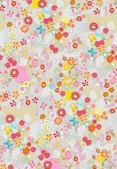 Kinderbehang Flower Field