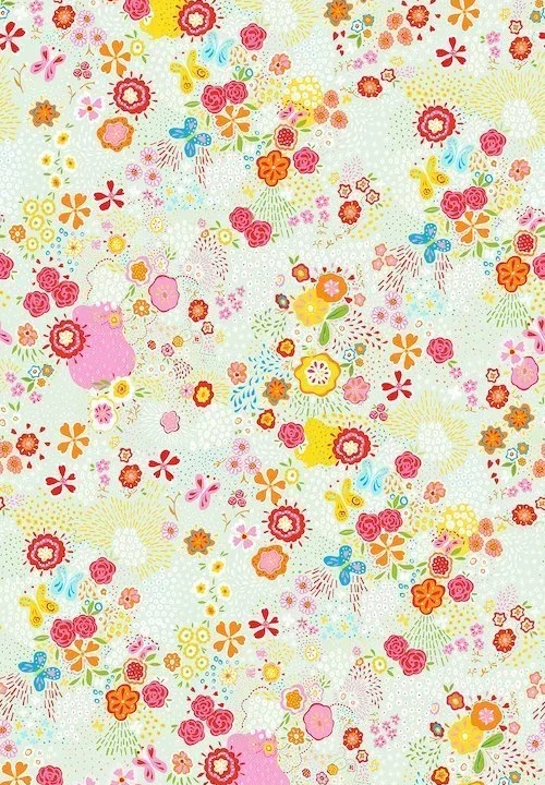 Kinderbehang Flower Field