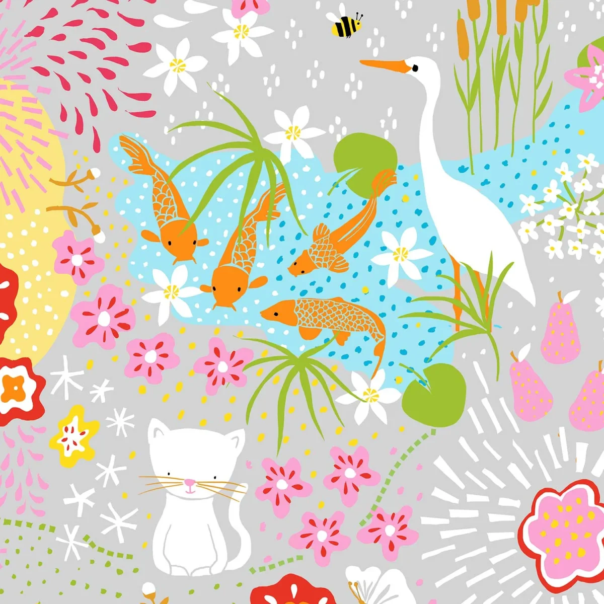 Kinderbehang Secret Garden