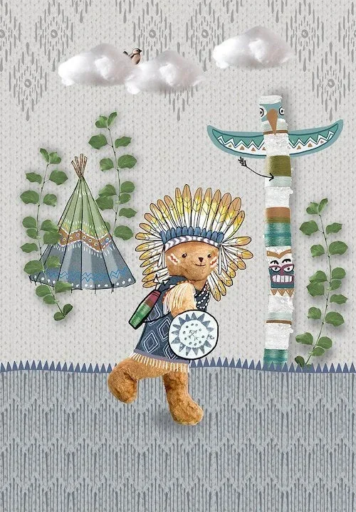 Kinderbehang Totem