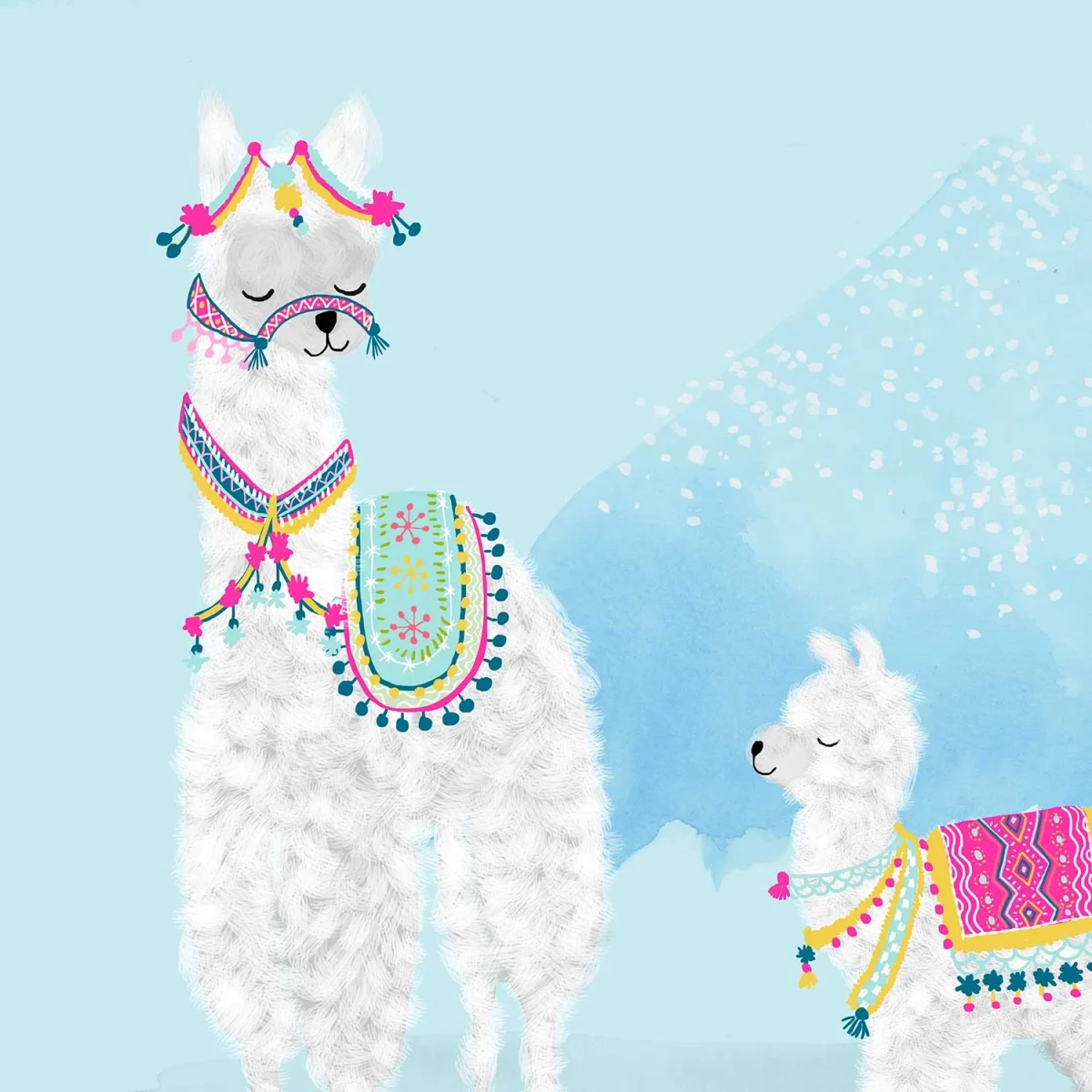 Kindertapete Peru