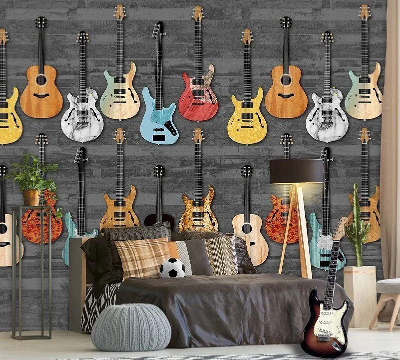 INGK Tapete - Thomas - guitarelife black