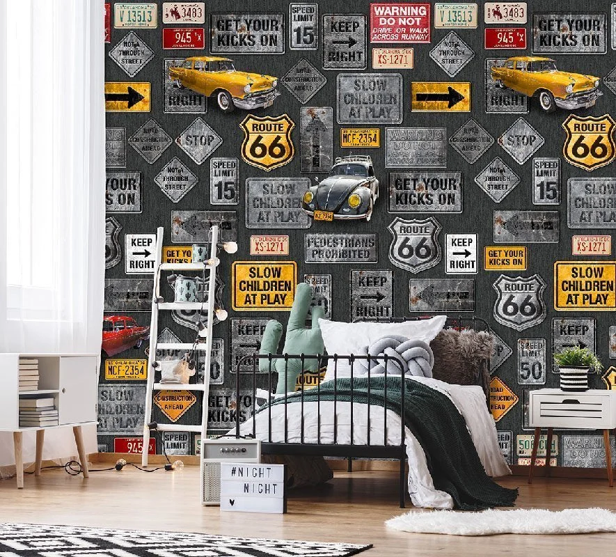 INGK Tapete - Thomas - route 66