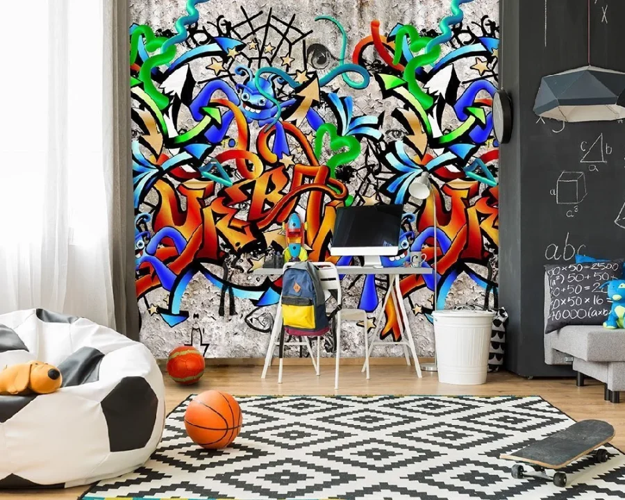 INGK Tapete - Thomas - uraban graffity