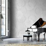 Behang Timeless - Circling Grey