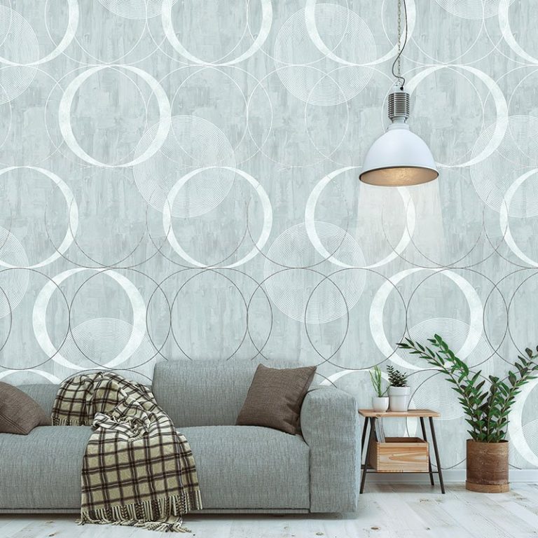 Behang Timeless - Circling Color