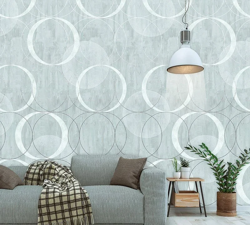 Tapete Timeless - Circling Color