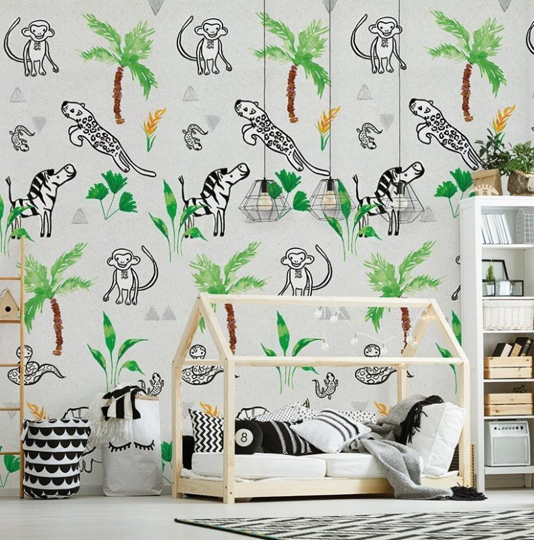 Papier peint enfant Morris & Mila - INK7272