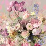 Behang Colorful - Flower Explosion INK7291