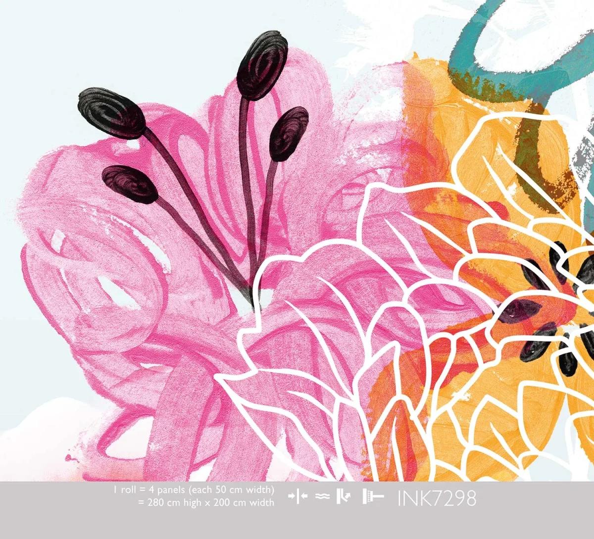 Behang Colorful - INK7298
