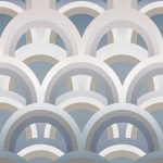 Wallpaper Colorful - More 70's blue (INK7299)