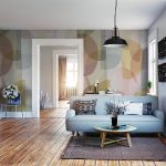 Behang Colorful - Soft Retro INK7304