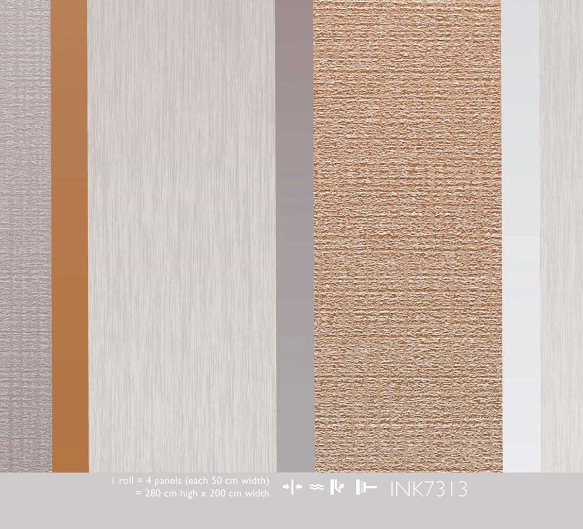 Behang Colorful - Big Retro INK7313