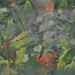 Behang Colorful - Palm Love INK7320