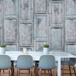 INGK Behang - Kitzbuel blue-grey