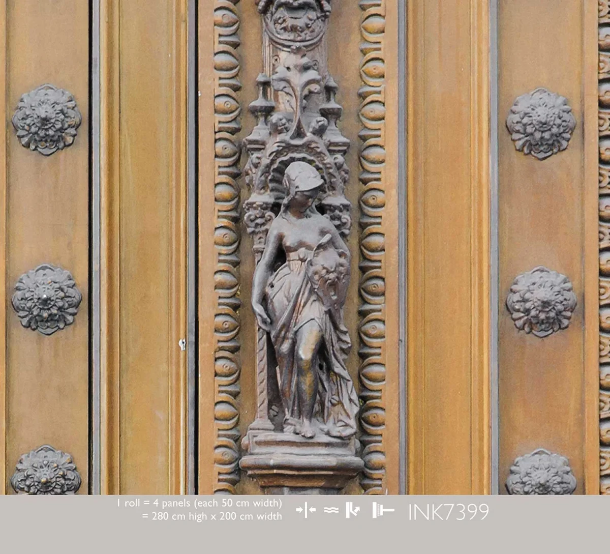 INGK Behang - Florence honey