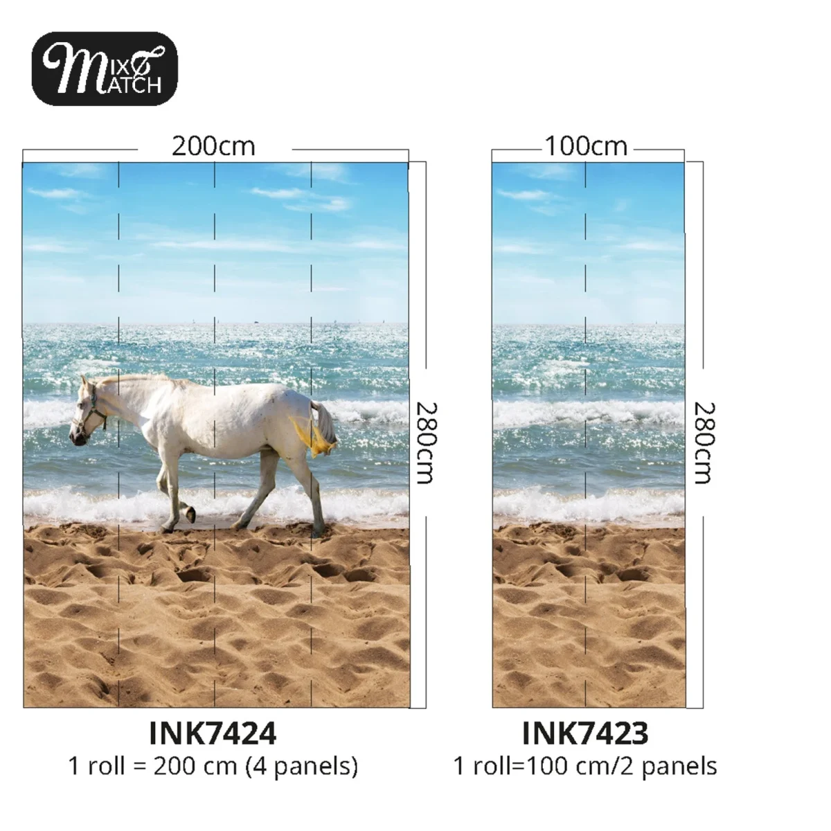 Kate & Andy Behang - Horse on the Beach - Paarden behang