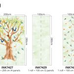 Kate & Andy Behang - Birds In Tree (Green)