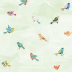 Kate & Andy Behang - Fun Bird (green)