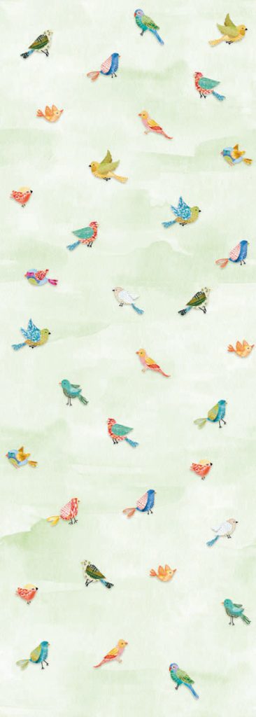 Kate & Andy Behang - Fun Bird (green)