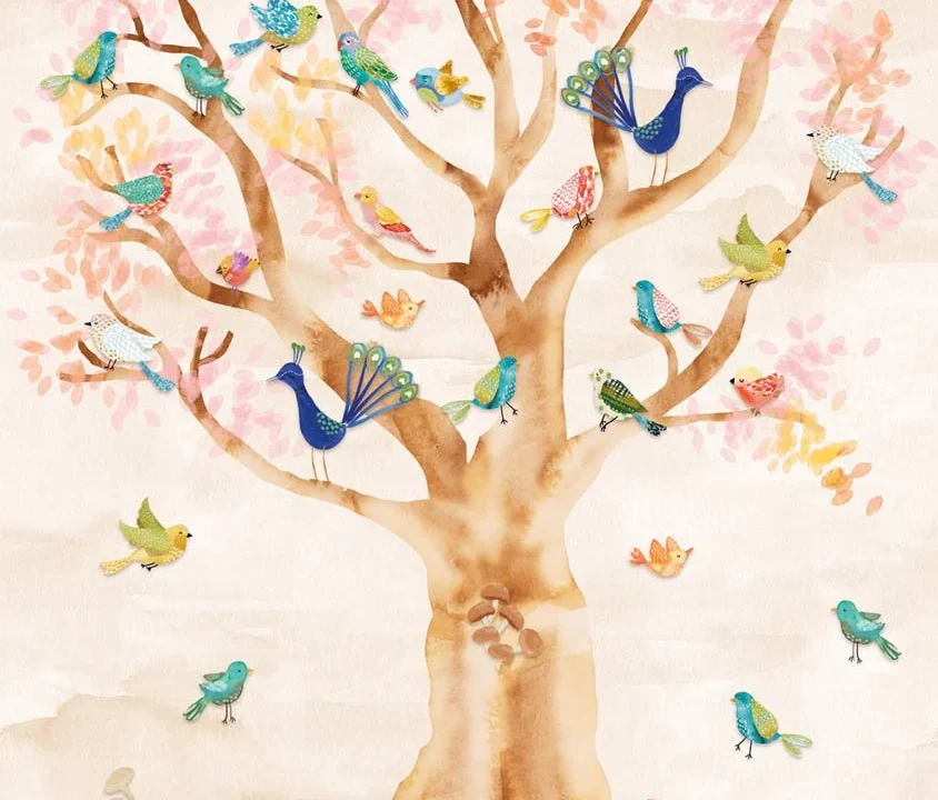 Kate & Andy Behang - Birds In Trees (sand)