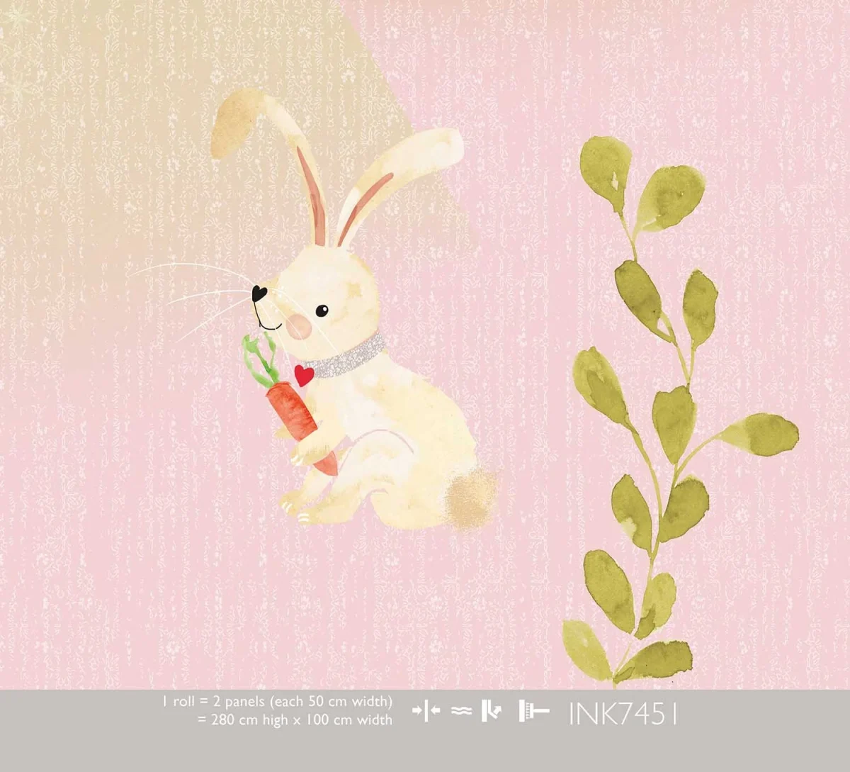 Kate & Andy Behang - Secret World (mix&match) Landscape pink